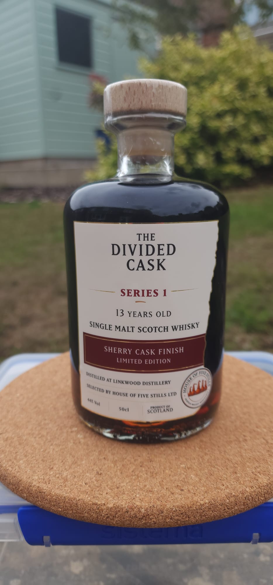 Sherry label artwork